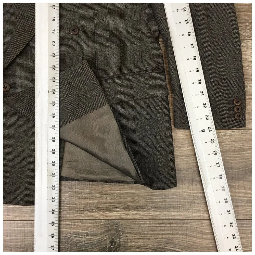 Vintage Lubiam LBM 911 Mens Blazer Sport Coat‎ Two Button Jacket Wool 42R Casual